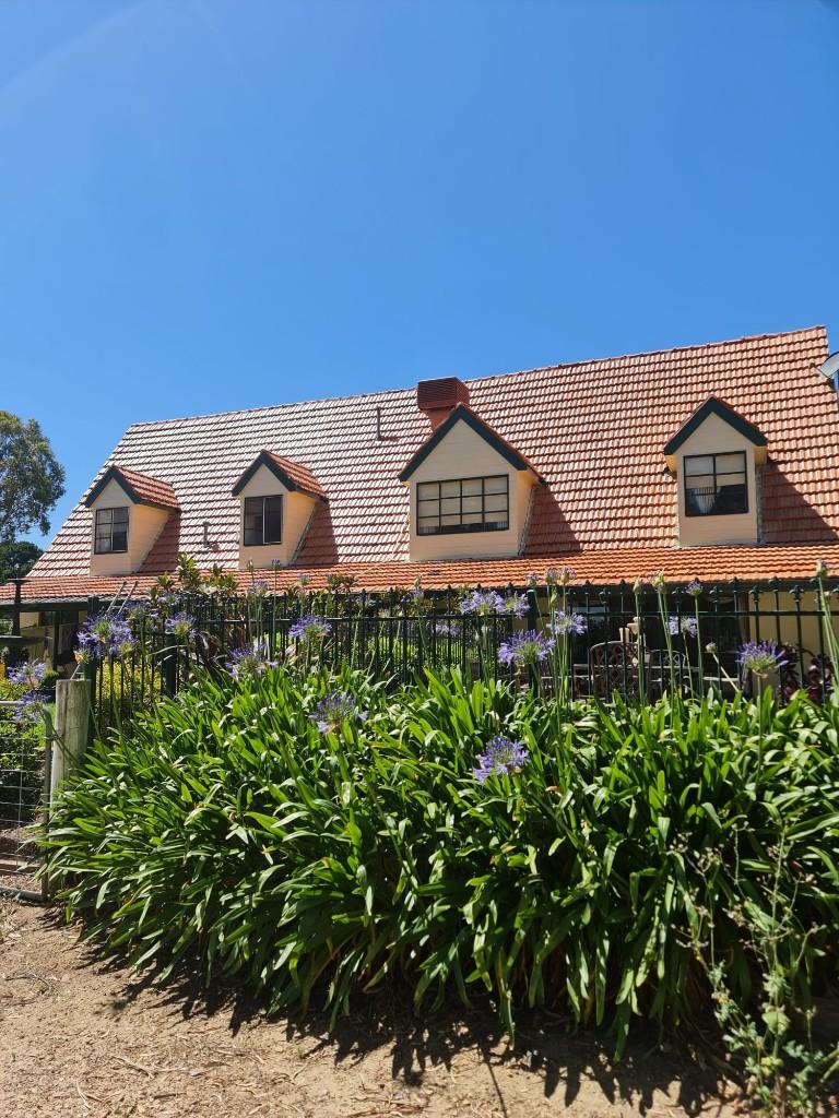Terracotta tile roof restoration on a Melbourne home